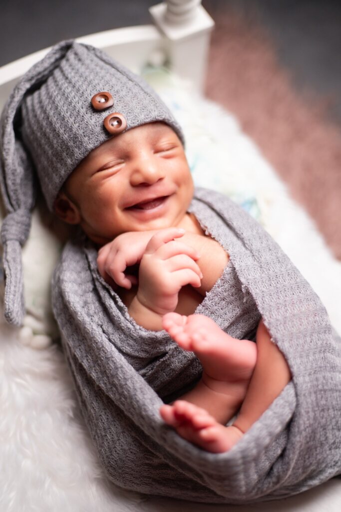 Small photo (sleeping newborn)